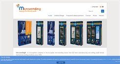 Desktop Screenshot of microvending.com